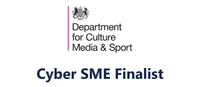 DCMS Most Innovative Cyber SME 2022 Finalist logo