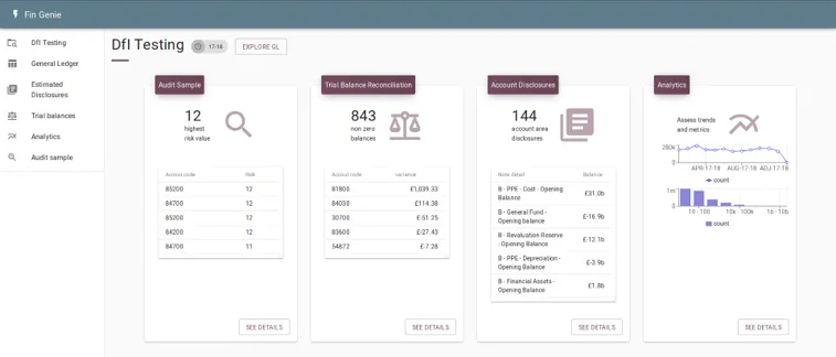 Disclosure reconciliation — automated assurances module